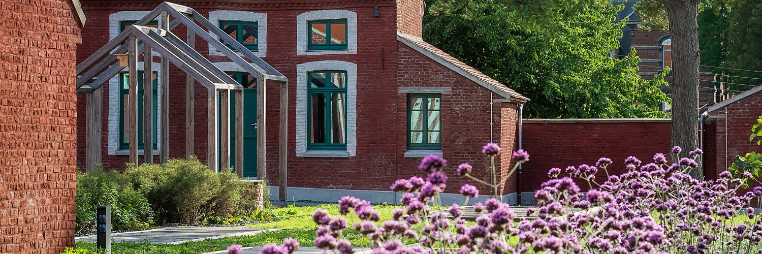 Vue printanière du coron