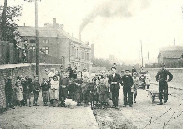 Habitants de la Cité en 1918