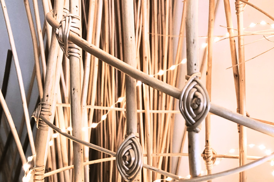 Initiation à l'art de l'osier, atelier de création artistique