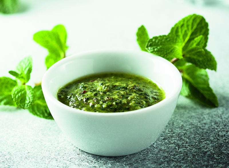 Pesto de menthe