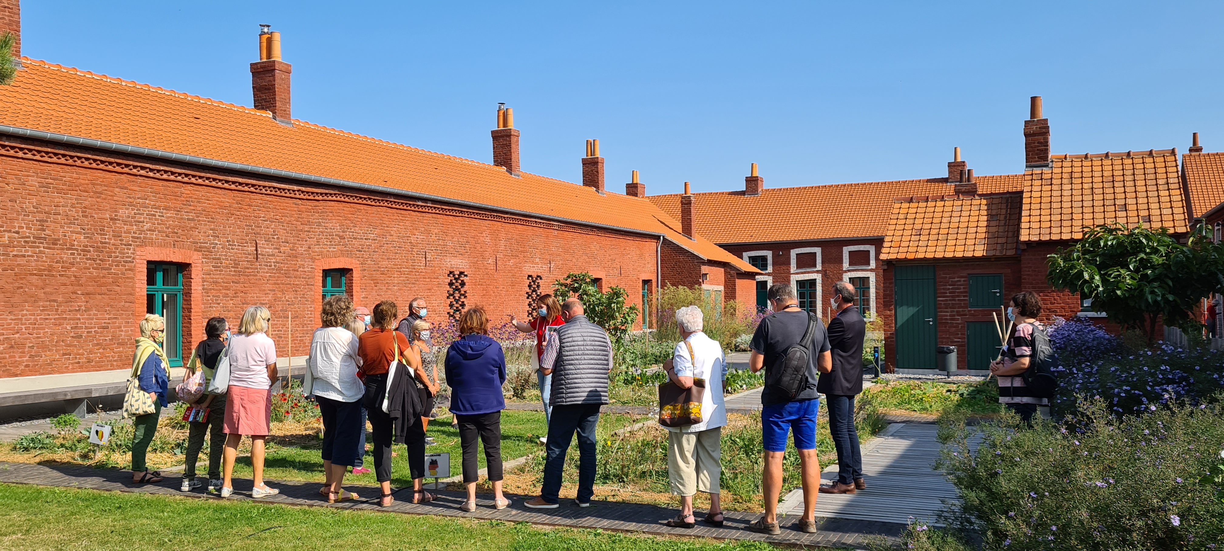 Visite dans les jardins