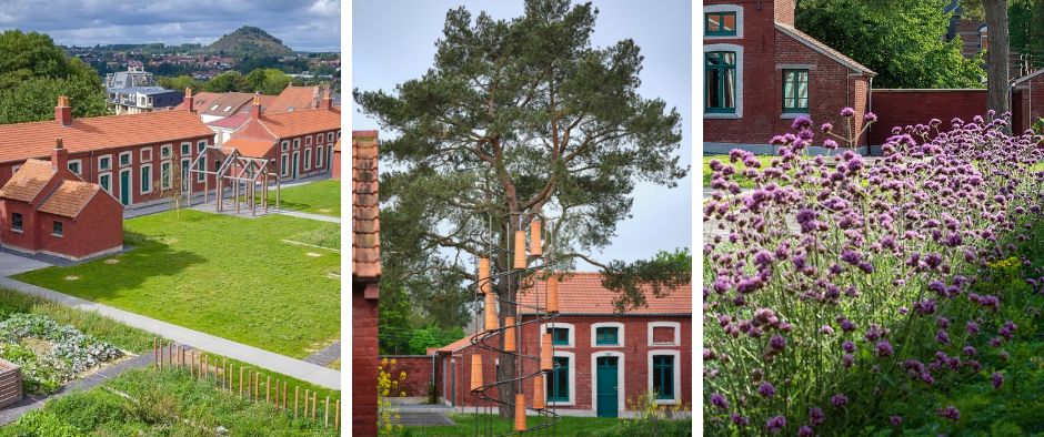 Vue sur les jardins